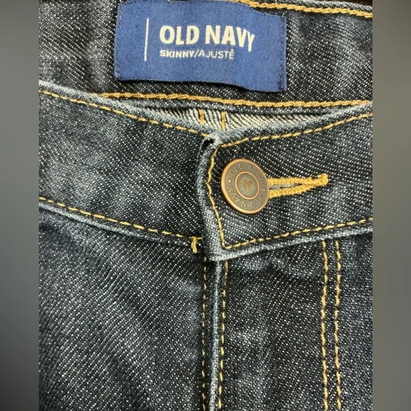 Old Navy Kids' Dark Blue Denim Jeans - Picture 3 of 10